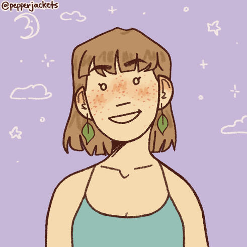 Headshot illustration of Ringo